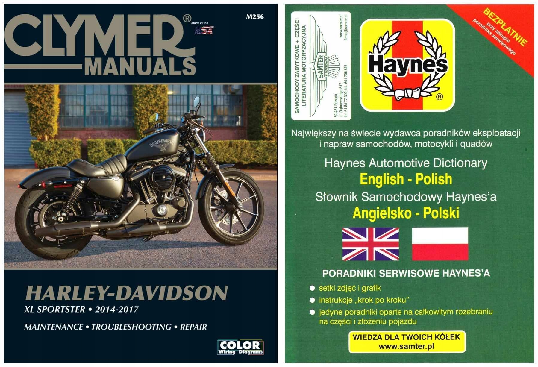 Harley Davidson Sportster 883 1200 2014 17 Clymer