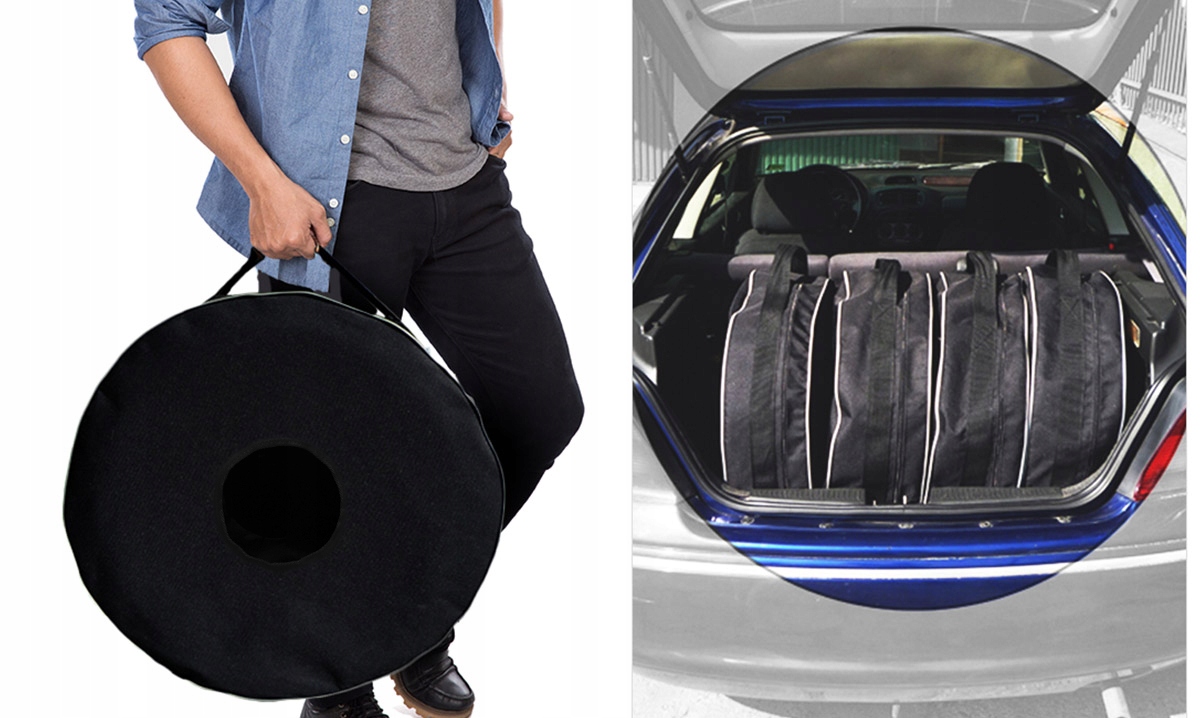 POKROWCE NA KOŁA / OPONY- 14" CALI 165/60 R14 - STANDARD + OTWORY NA STOJAK Producent Lasota