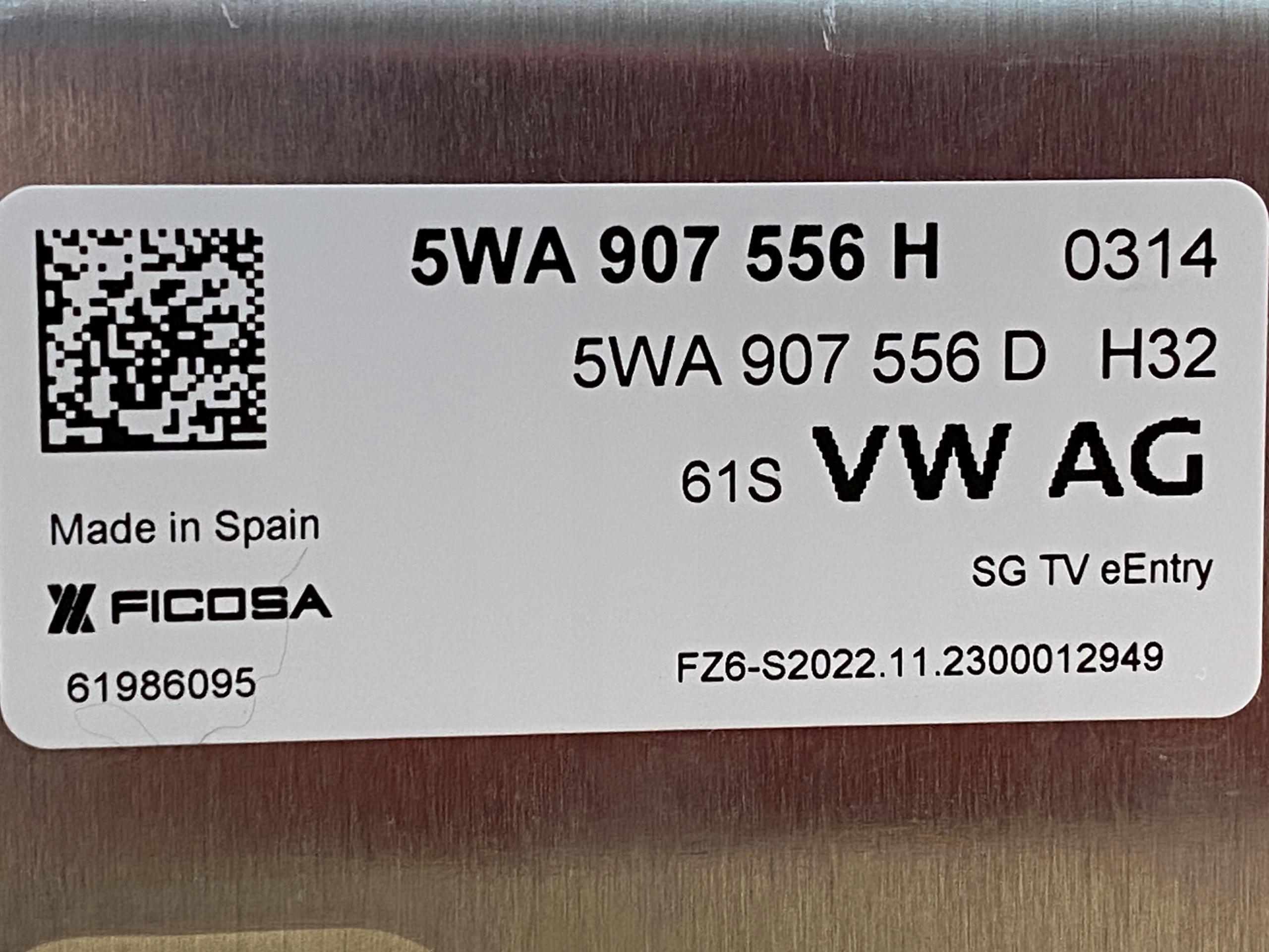 AUDI A3 8Y control unit KAMER 360 5WA907556H
