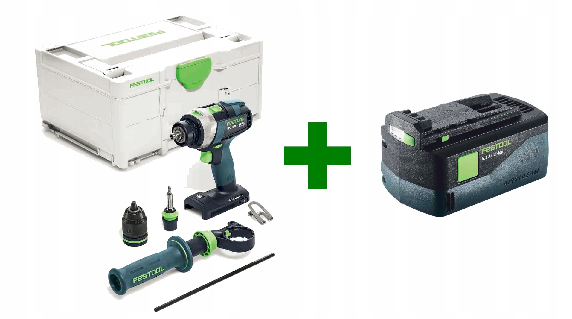 Wiertarko-wkrętarka udarowa Festool 18 V EAN (GTIN) 4014549391549