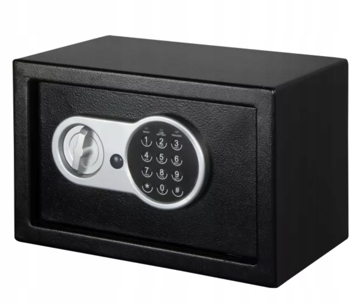 Sejf domowy Smith & Locke 20ET czarny 31x20x20 cm