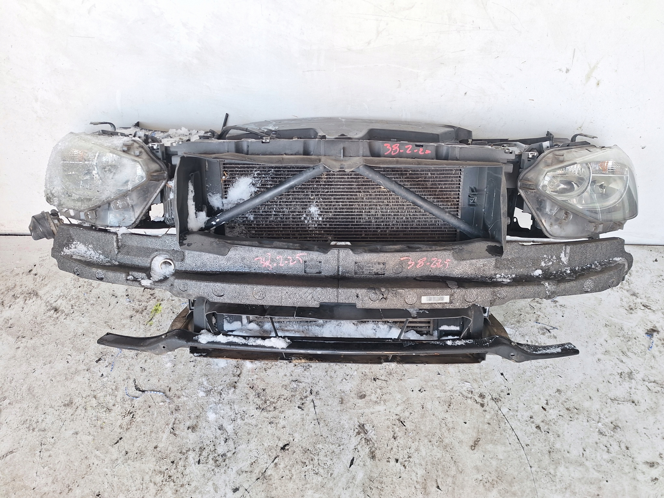 BMW and F20 F21 11-15 support panel for radiators 2.0D N47