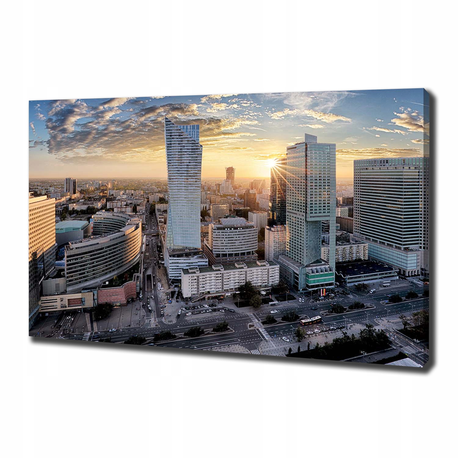 

Foto obraz na płótnie Warszawa Polska 100x70 cm