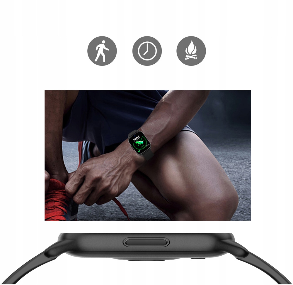 SMARTWATCH G. ROSSI MULTIFUNCTION + PASEK GRATIS Szkiełko mineralne