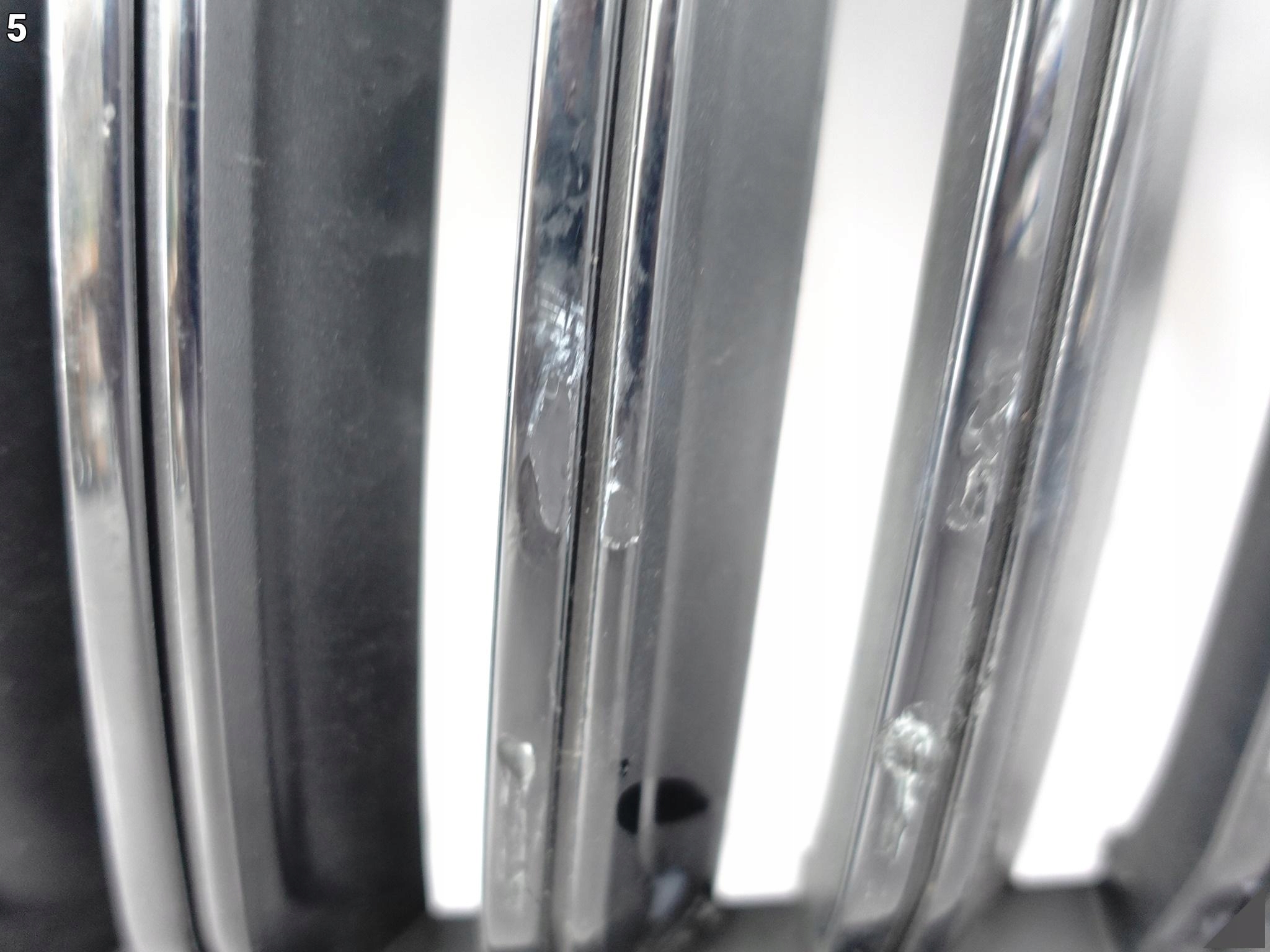 SKODA OCTAVIA IV 4 5E3 19- grill grille grid W bumper front