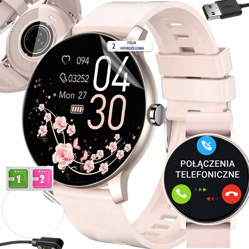 Chytré Hodinky Hodinky Pl Bluetooth Volání Sportovní Chytré Hodinky Dámské Zlaté