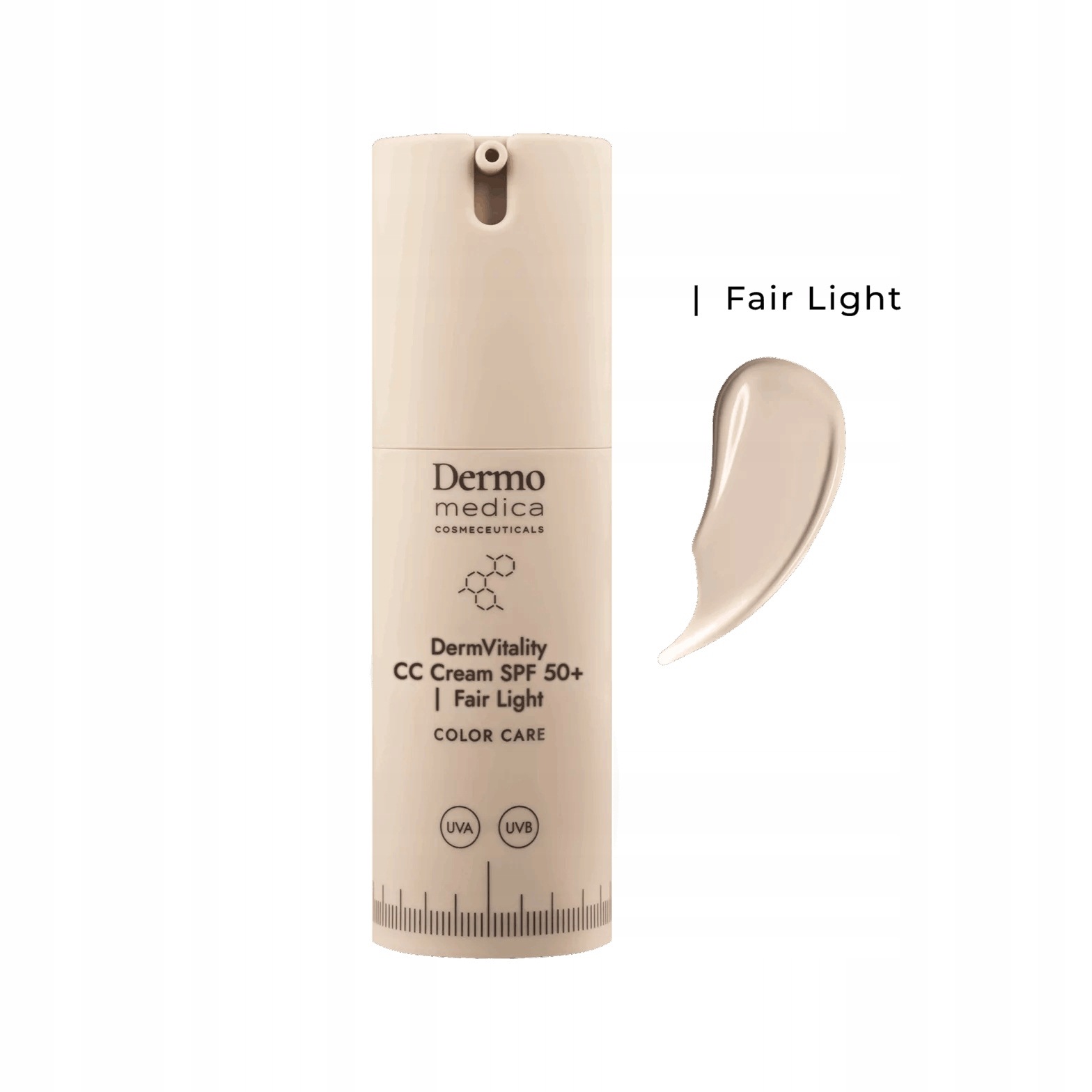 Dermomedica DermVitality CC Cream krem CC Spf 50+ Fair Light 30ml