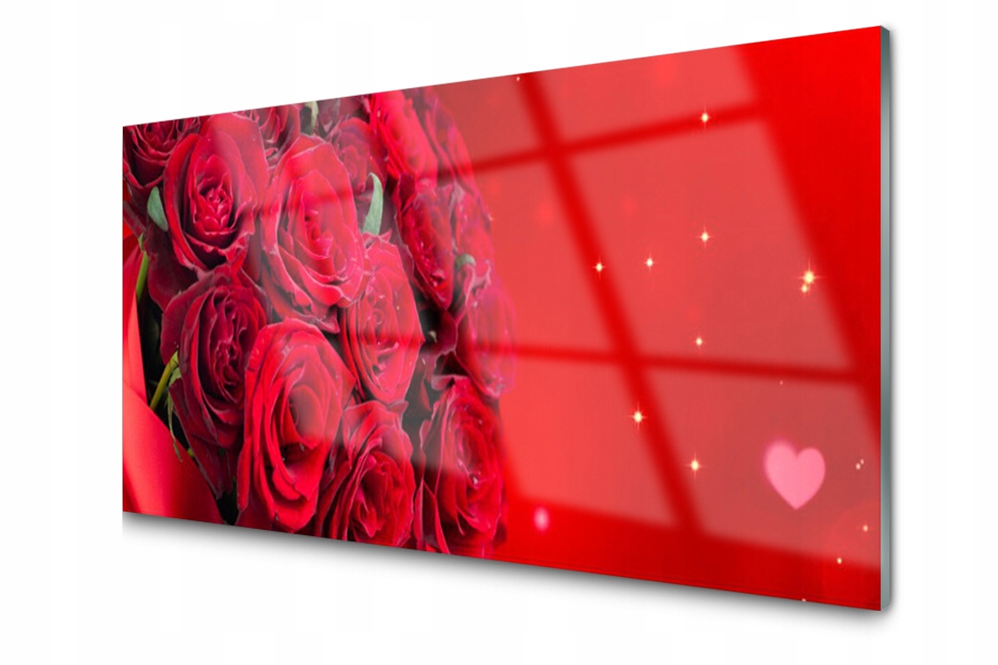 

Panel szklany Płytka Róże Kwiaty Roślina 100x50