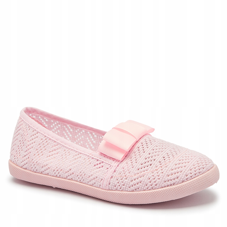 RÓŻOWE DZIEWCZĘCE TENISÓWKI SLIP ON LOLISA 32