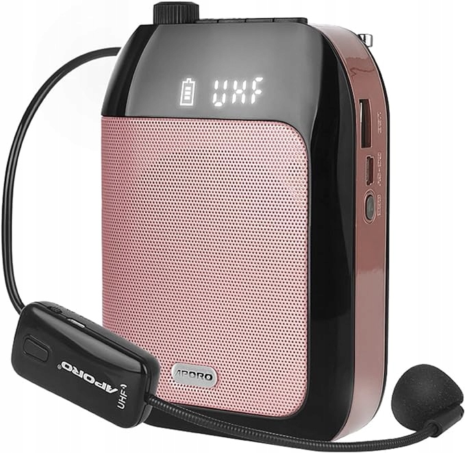 Přenosný Reproduktorový Zesilovač Aporo S Možností Osobního Nabíjení