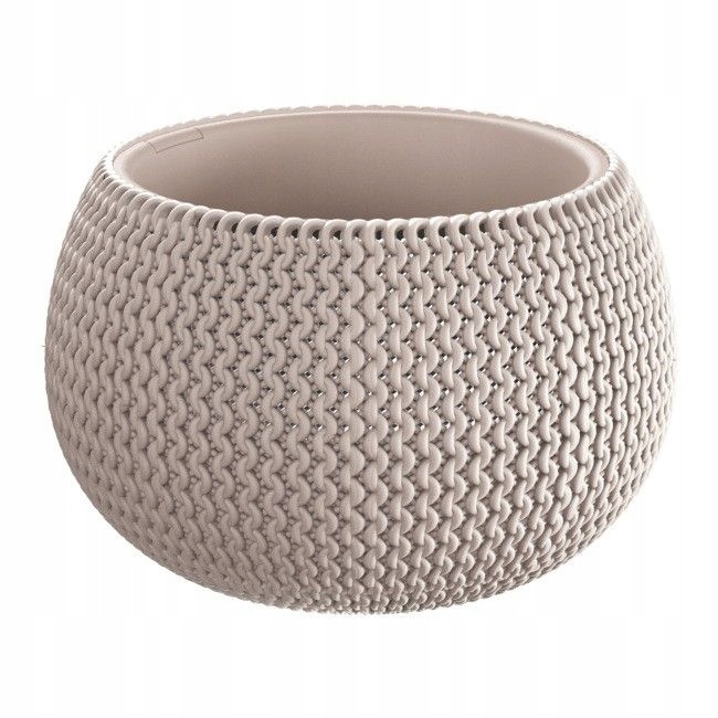 

Doniczka Splofy Bowl Wkład DKSP240 Mocca 24CM