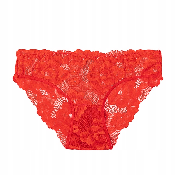 

P20221 Red Koronkowe Czerwone Figi S/m 37