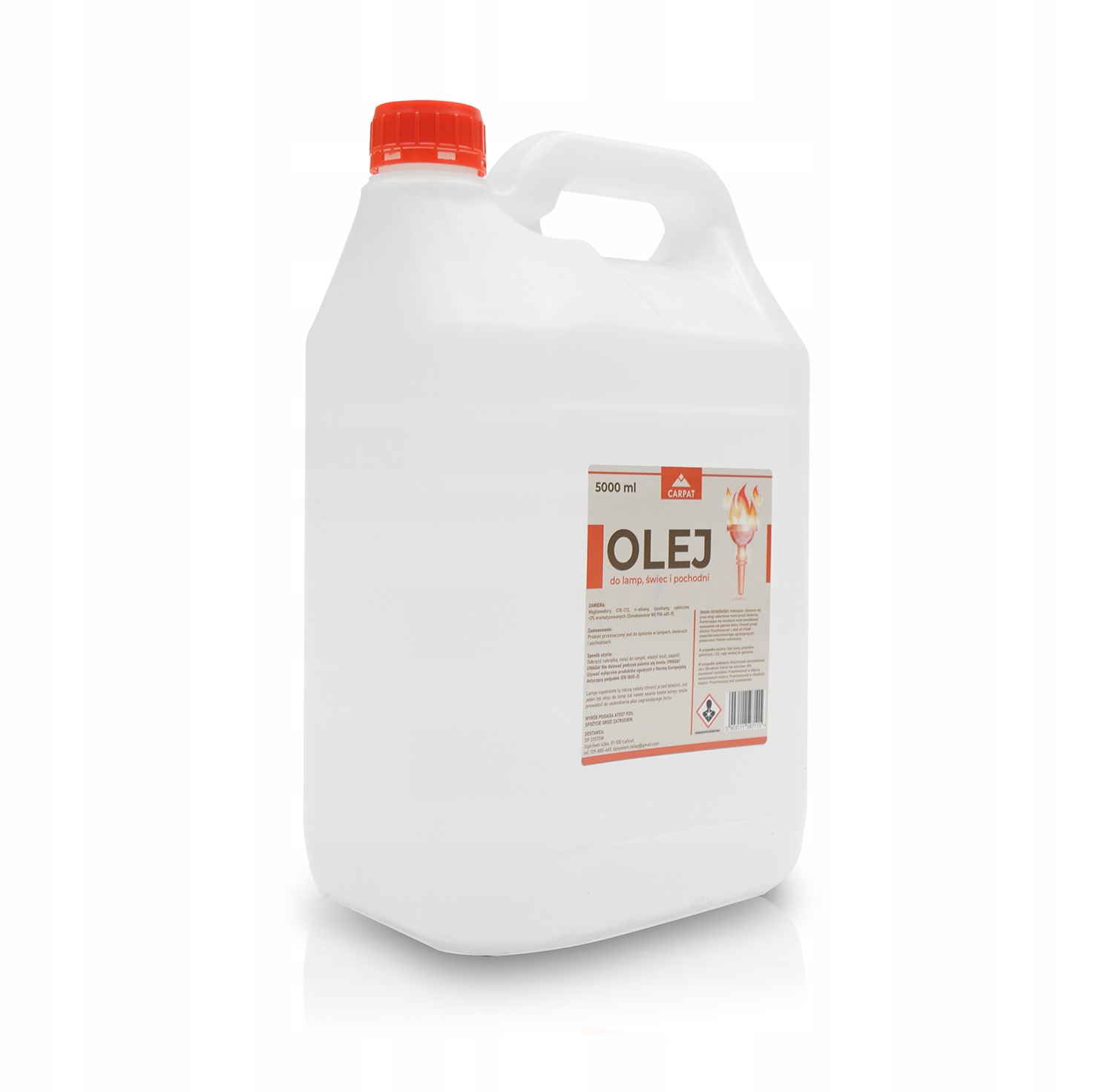 OLEJ DO LAMP NAFTOWYCH, ŚWIEC I POCHODNI 5L