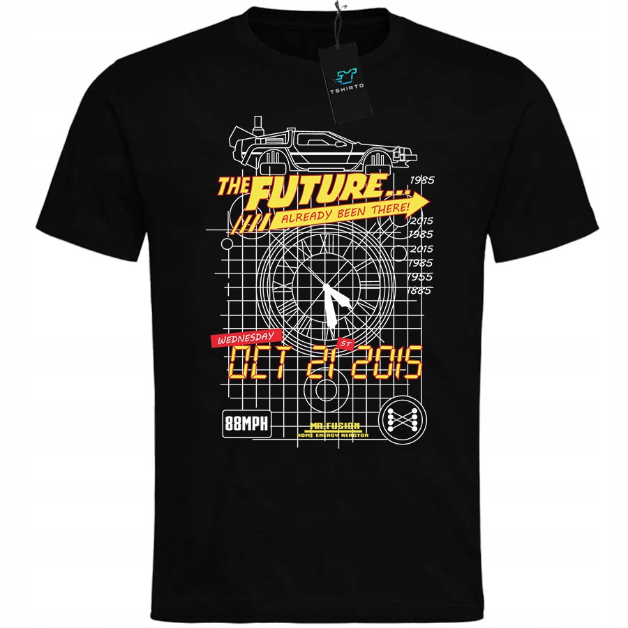 

Koszulka Powrót Do Przyszłości Back To Future 3XL