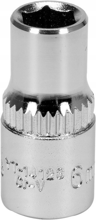 Nasadka 6MM 1/4" 6 Kątna CV Krótka Yato YT-14123