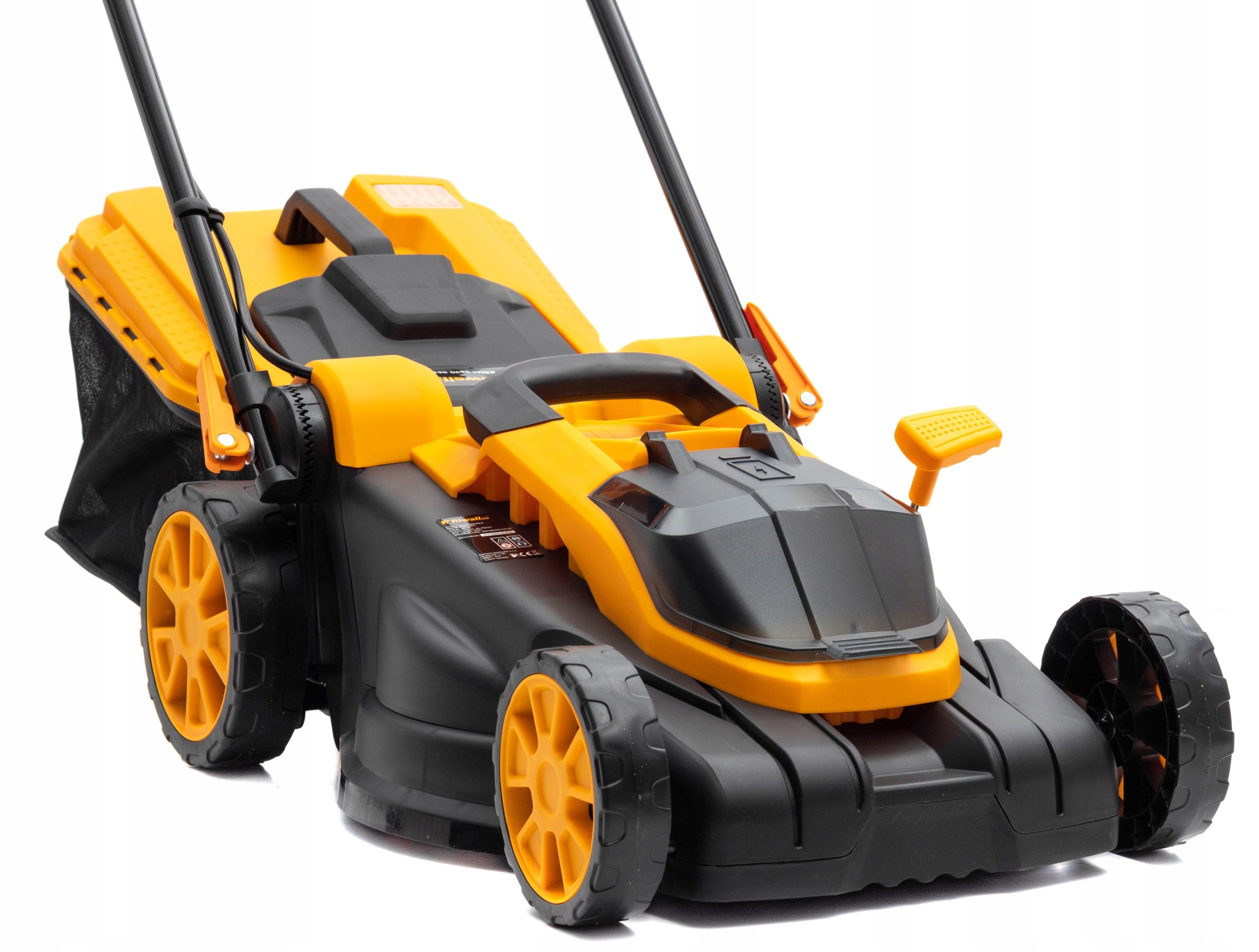 KOSIARKA AKUMULATOROWA RIWALL 3820 40V 8Ah 38cm + 2aku + ładowarka mocna Regulacja wysokości koszenia z regulacją