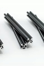 Makerbeam Alu-Profil 10x10 Mm – 40 Mm Länge, Schwarz Eloxiert, 10 Stück Im Set