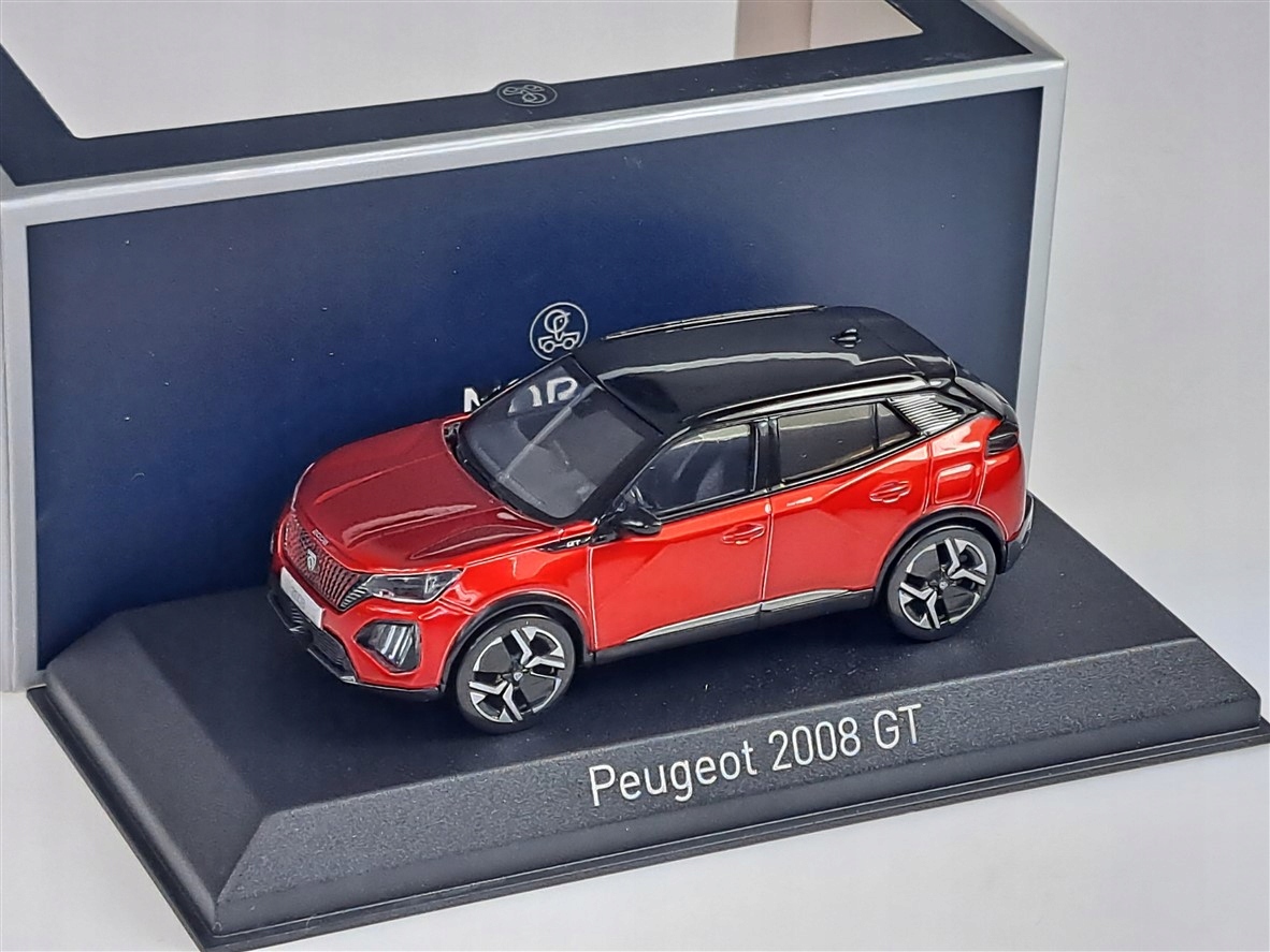 Norev Peugeot 2008 Gt 2024 Elixir Red 1:43