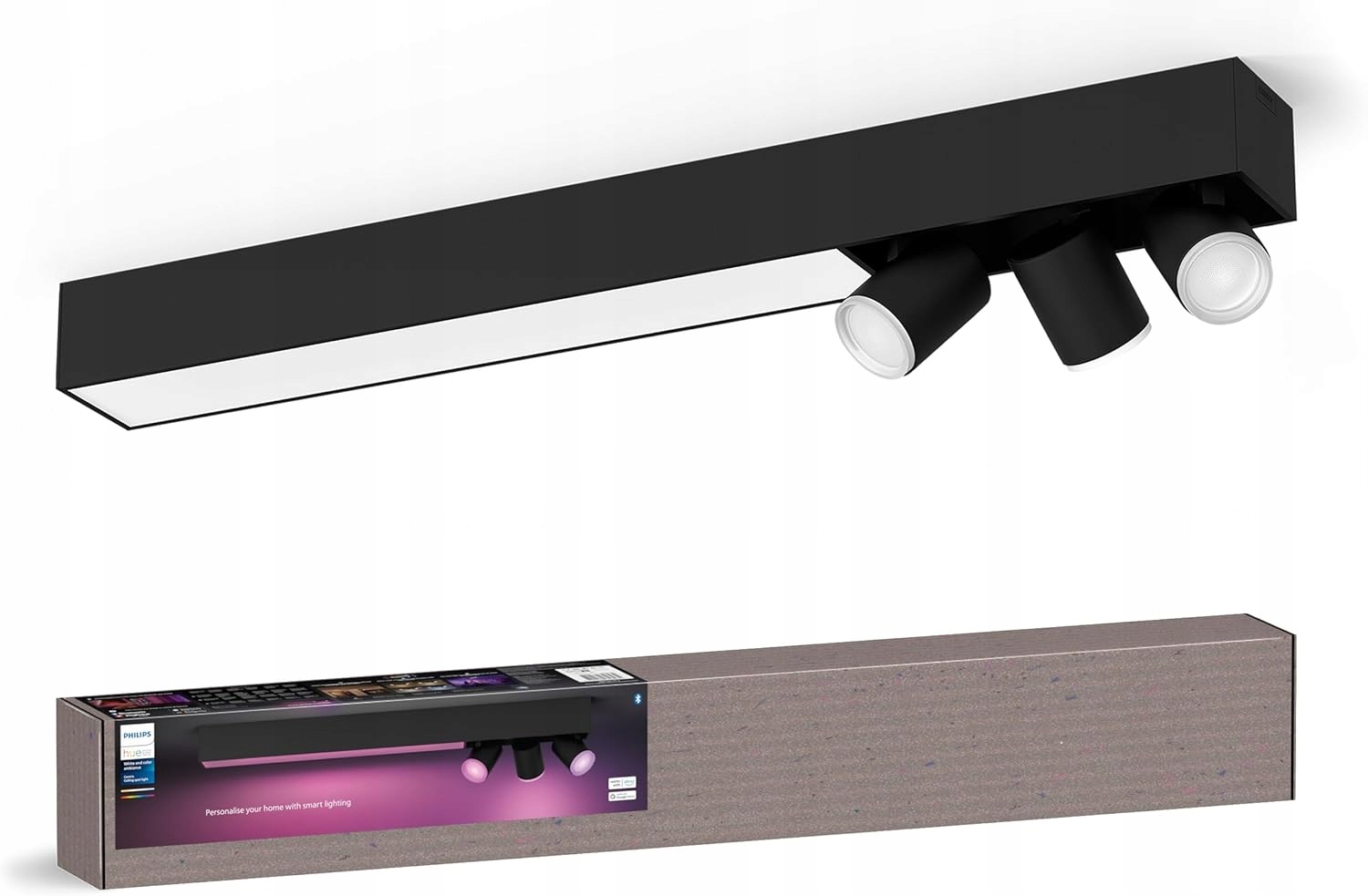 Led stropná lampa Reflektor 48.6W Rgb Tw Smart Zigbee Philips Hue Centris