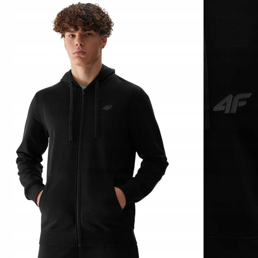 BLUZA MĘSKA 4F DRESOWA SPORTOWA CIEPŁA WYGODNA