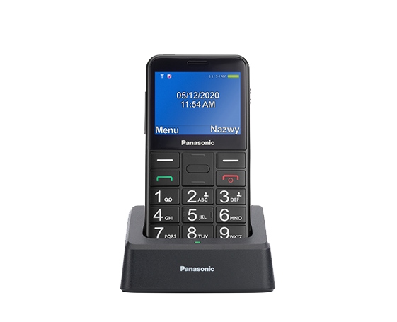 

Telefon komórkowy Panasonic KX-TU155 czarny