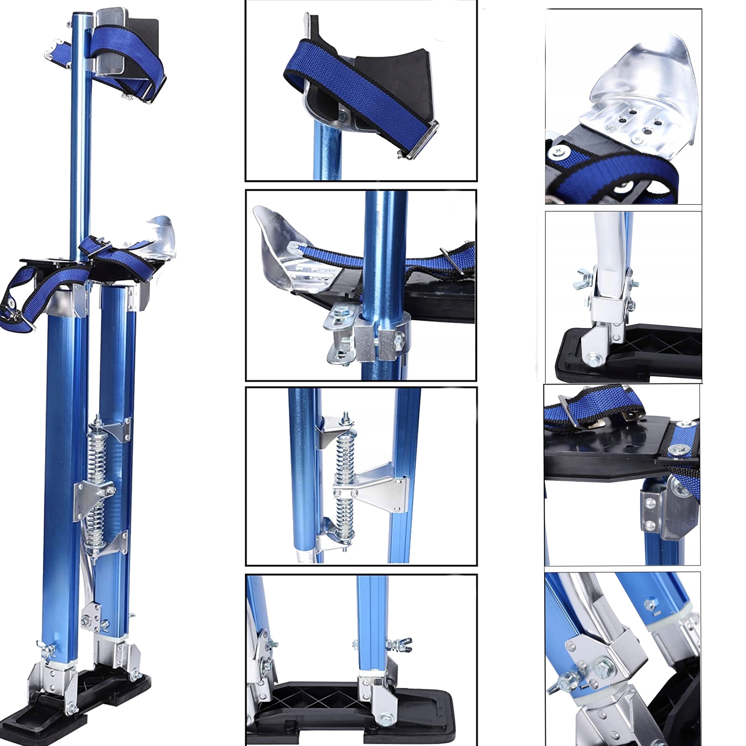 Montážne Stavebné Štídla Maliarske Geko 45-76 cm Aluminiové 7 Kg