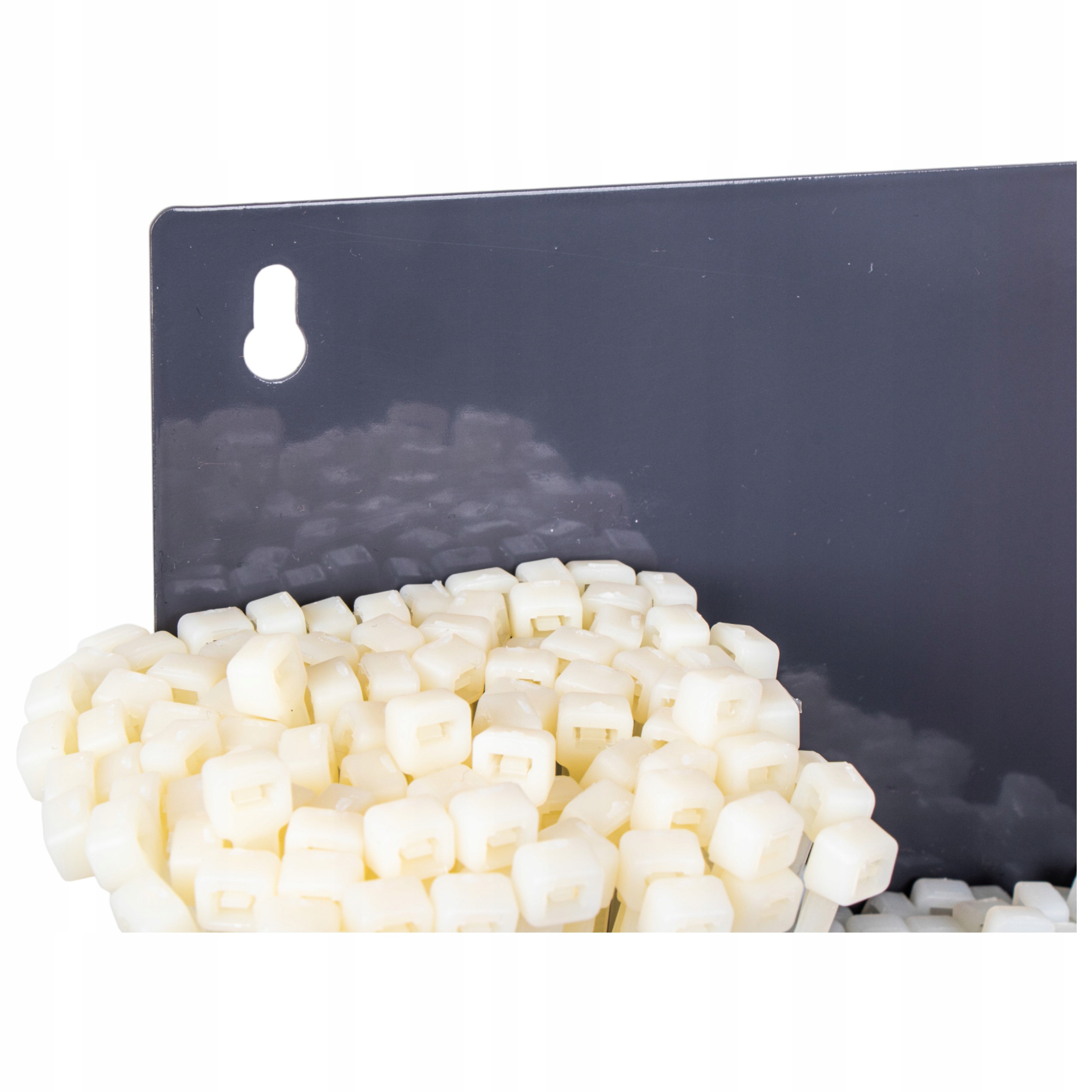 OPASKI ZACISKOWE KABLOWE BIAŁE ZESTAW 500szt. organizer MIZAR trytytki Liczba sztuk 500 szt.