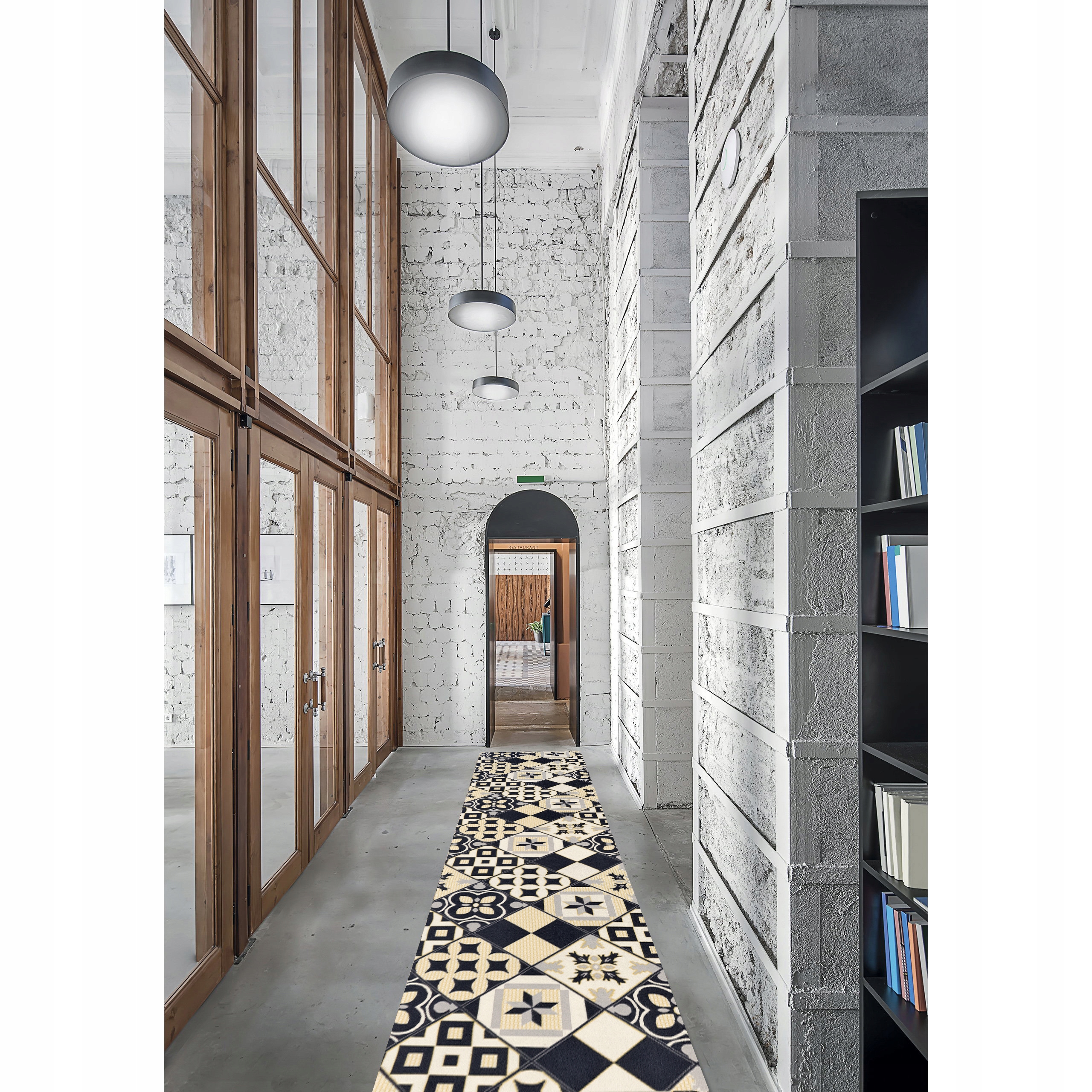 CHODNIK DYWAN DYWANIK DO KUCHNI POKOJU SALONU MOCNY ANTYPOŚLIZGOWY 3D 67CM Marka Mr. Carpet