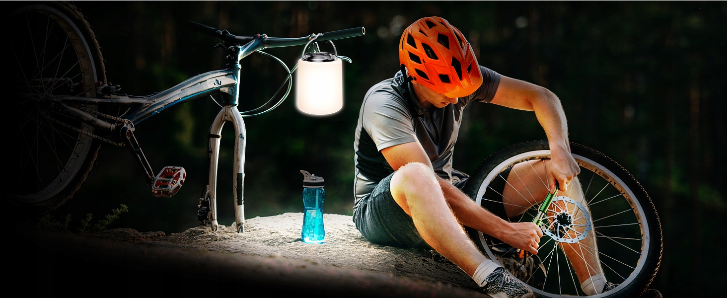 LAMPA KEMPINGOWA TURYSTYCZNA LATARNIA LED USB AKU Rodzaj akumulatorowa