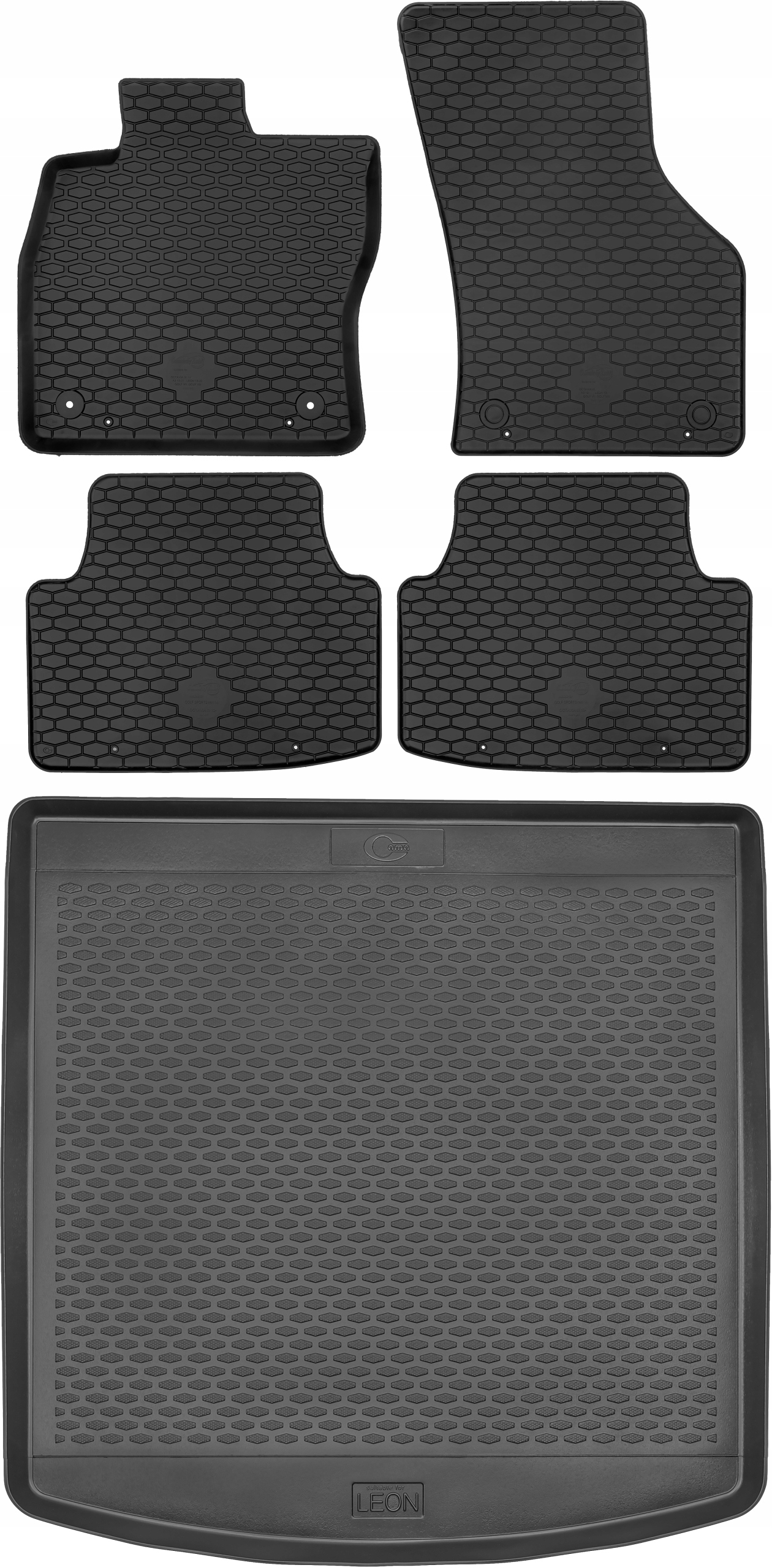 Килимки Додому резинові 222596@290995 5 el.