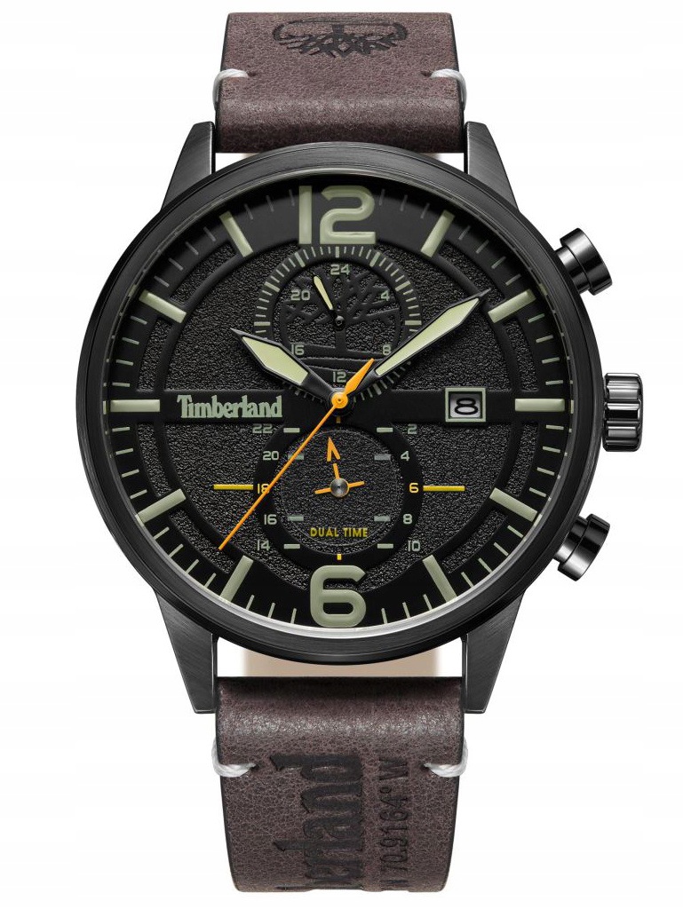Pánské Hodinky Timberland TDWGF2182302 Hnědé Datumovka 50 M Pro Kluka