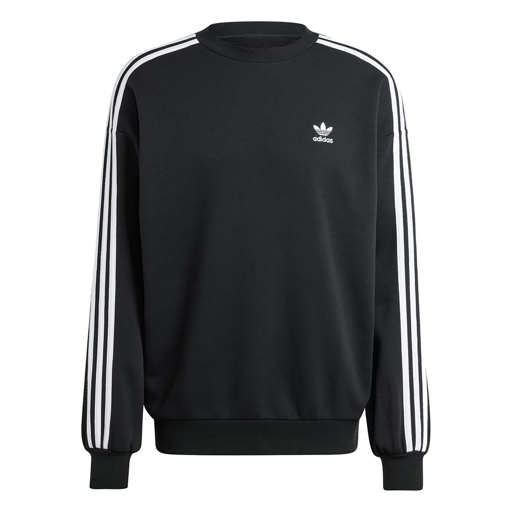 Pánská mikina Adidas Adicolor Oversized Crew bez kapuce černá vel S