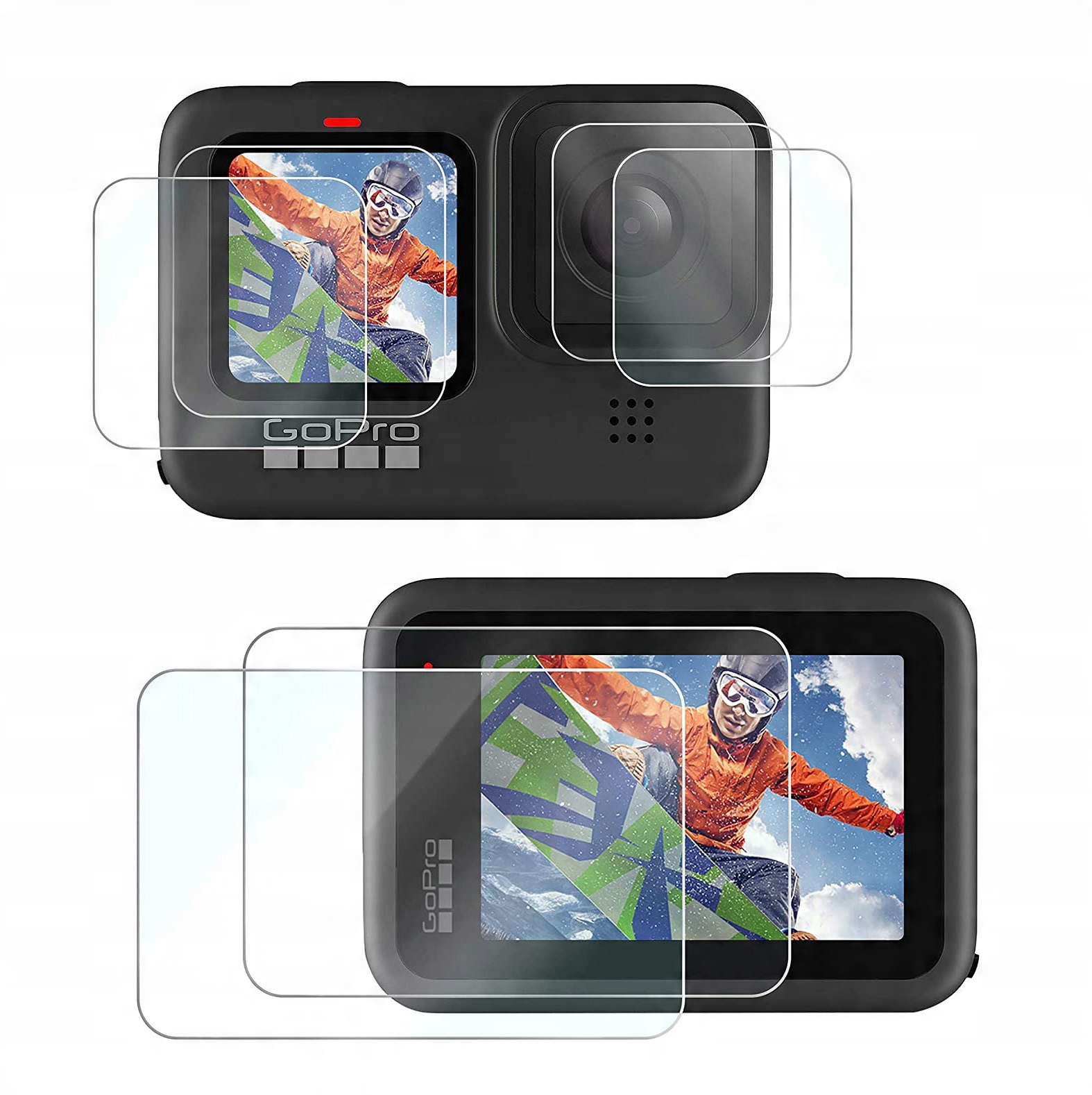 

Szkło Ochronne Braders do Gopro Hero 9 10 11