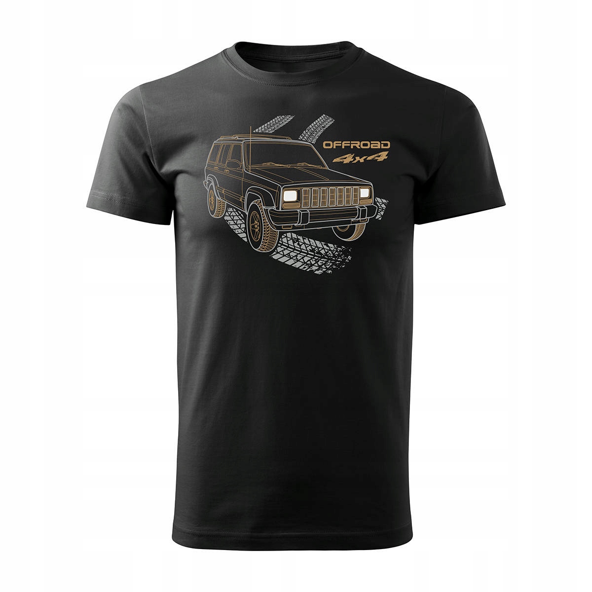

Koszulka z samochodem Jeep Grand Cherokee offroad