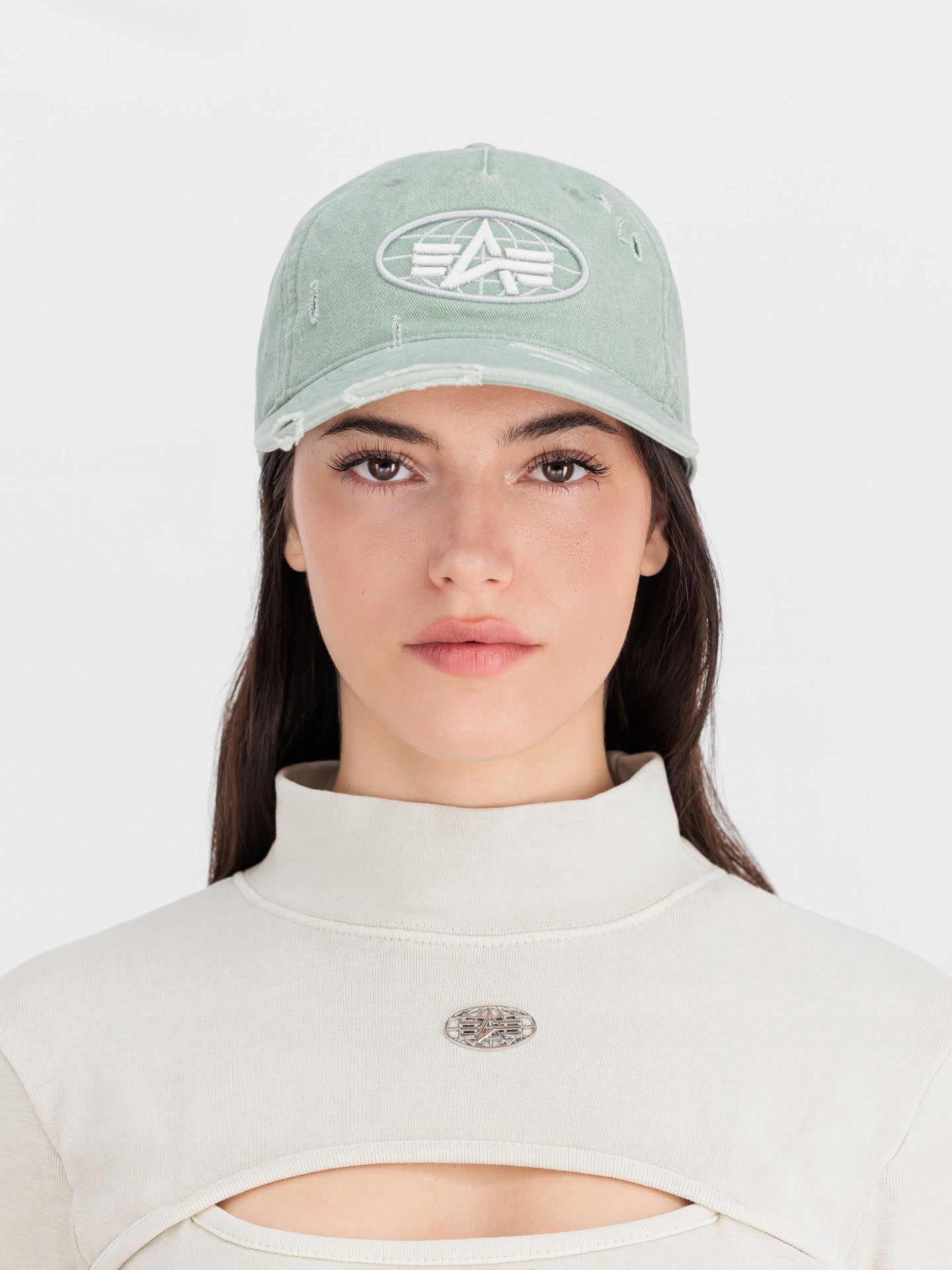 Kšiltovka World Acid Cap ledově zelená
