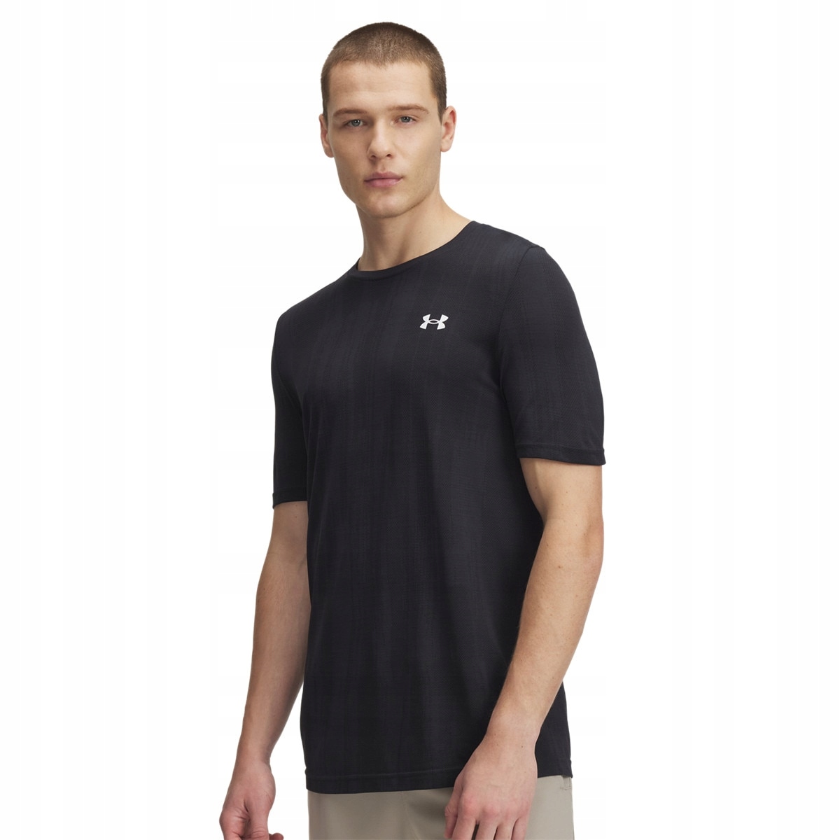 T-shirt treningowy męski koszulka Under Armour Vanish Novelty czarny XXL
