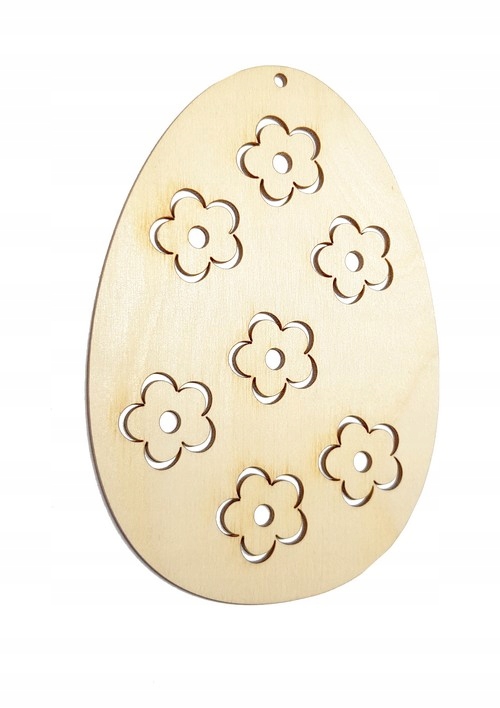 Jajko Ażurowe Pisanka 13cm zawieszka deco Wielkanoc JC1
