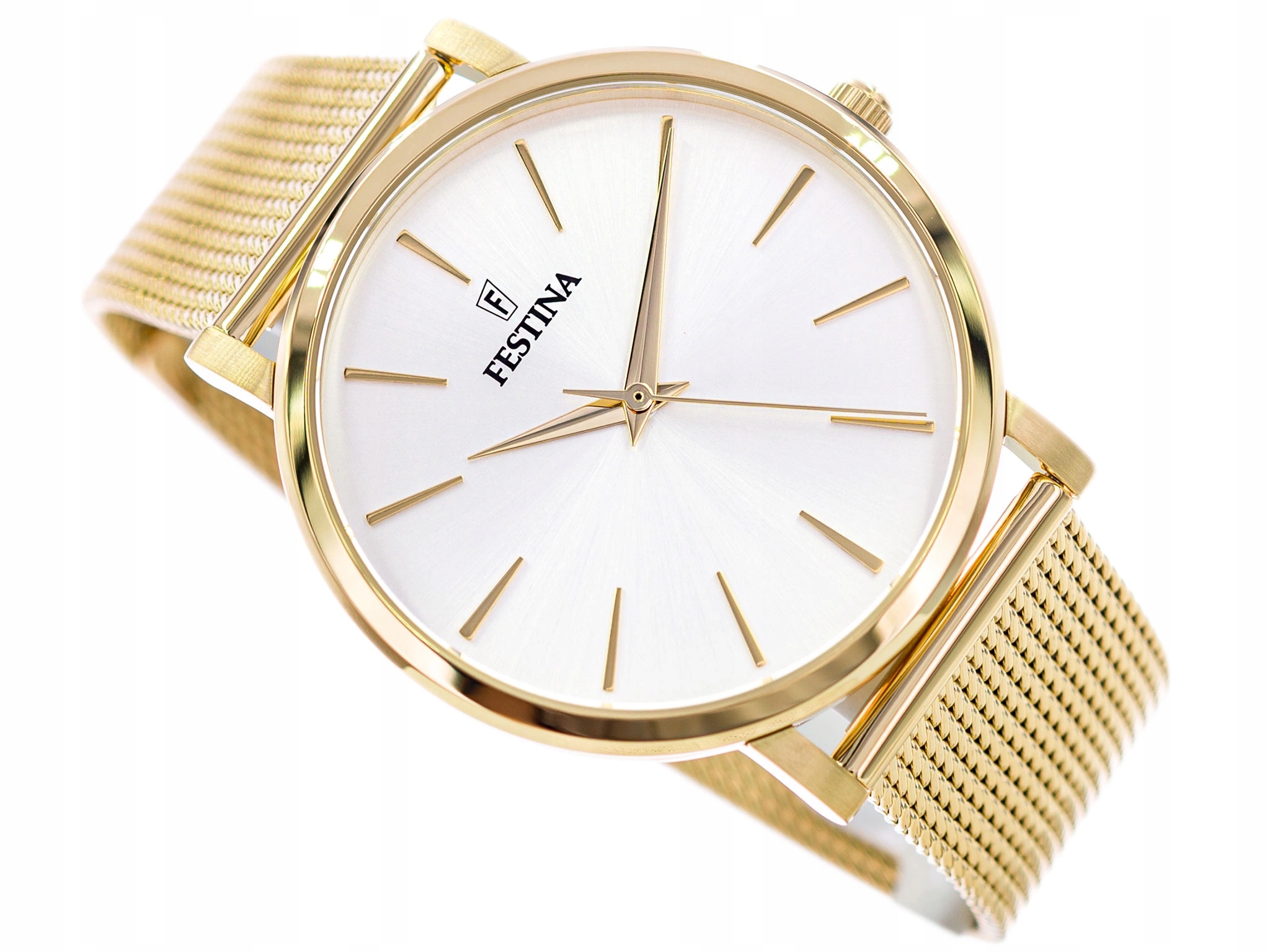 Dámské Hodinky Festina F20476/1 Boyfriend Zlaté