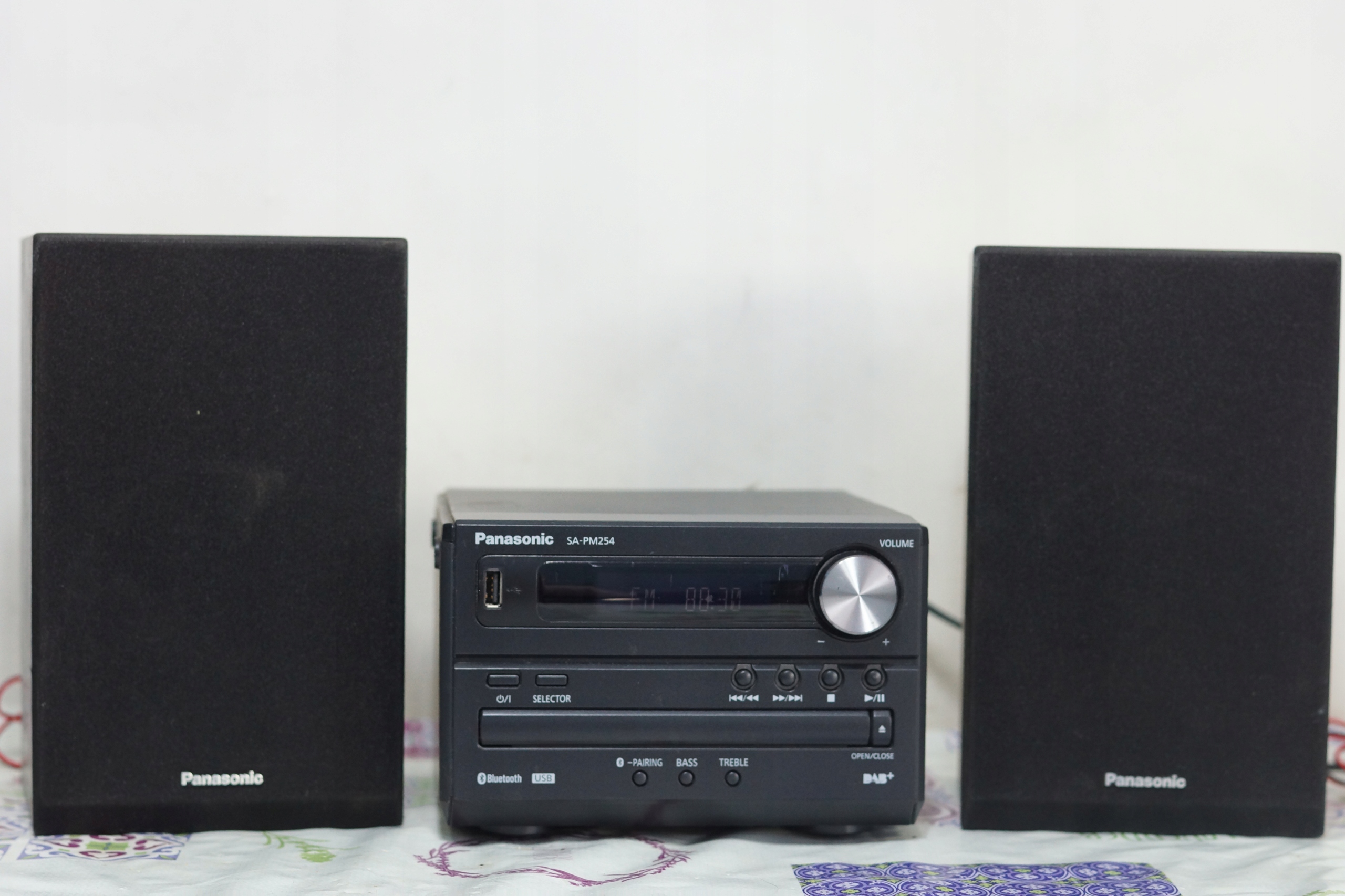 Wieża stereo Panasonic SC-PM272EG-K