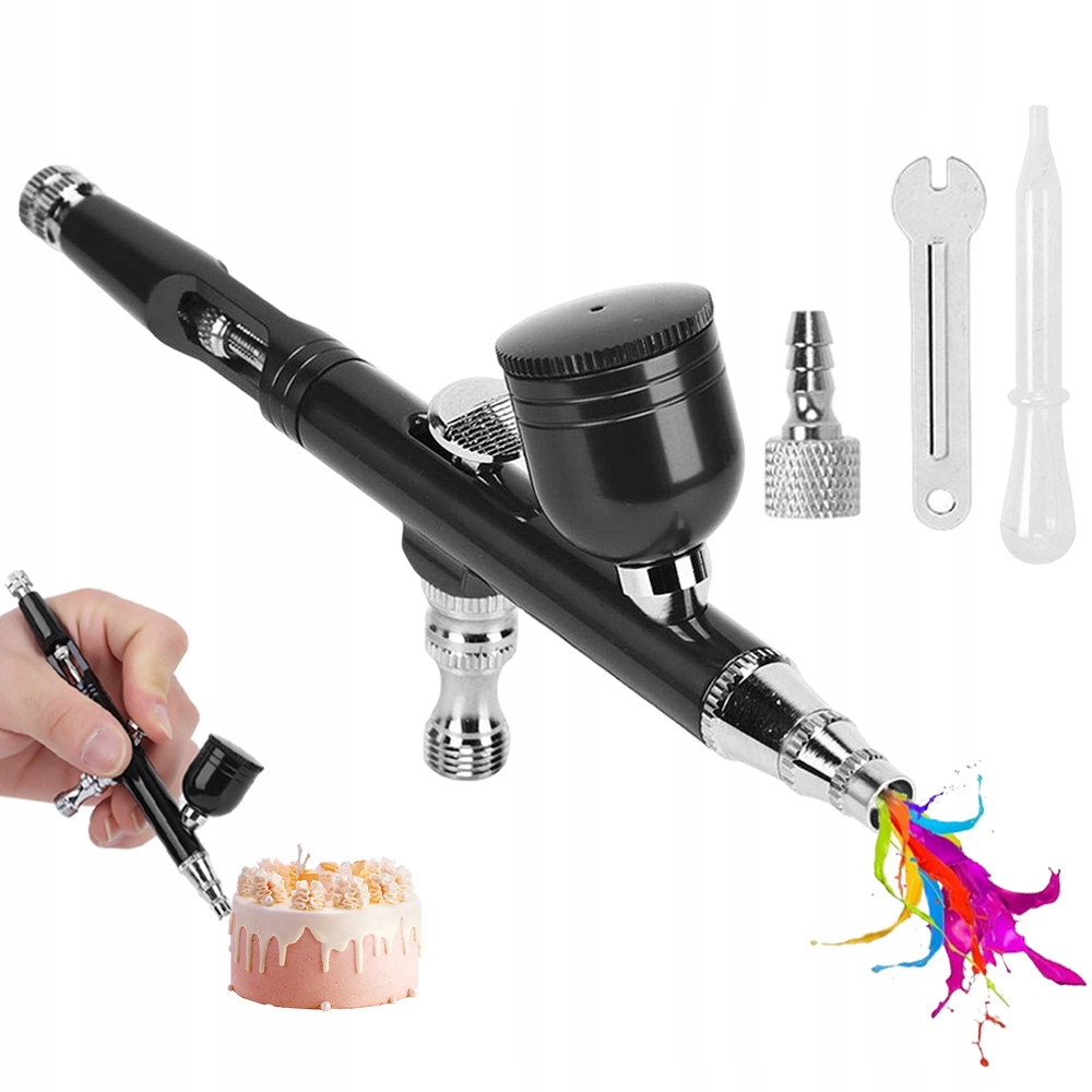 Malířský Aerograf Lakovací Pistole tryska 0,3 MM Na Nehty/tetování