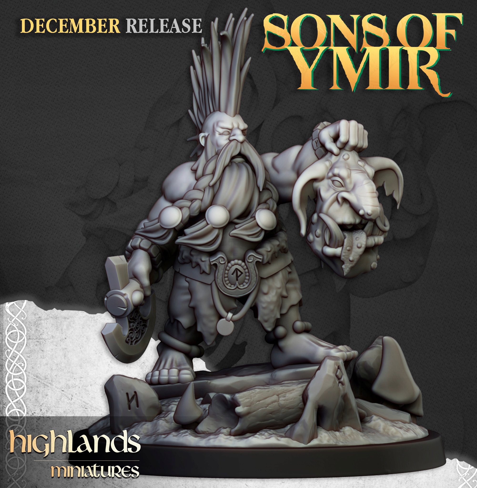 Dwarf Trollseekers Highlands Miniatures