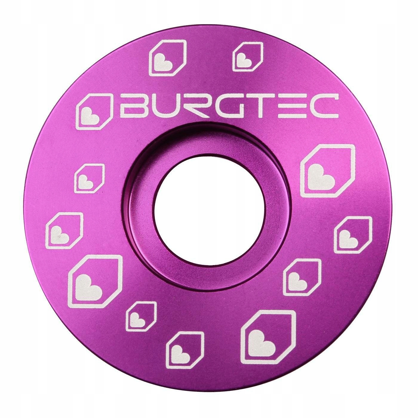 Kapsel sterów Burgtec Top Cap Purple Rain (fioletowy)