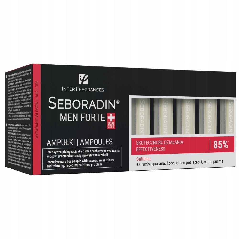 Silné vlasy bez vypadávání Men Forte ampule 14x5,5 ml Seboradin