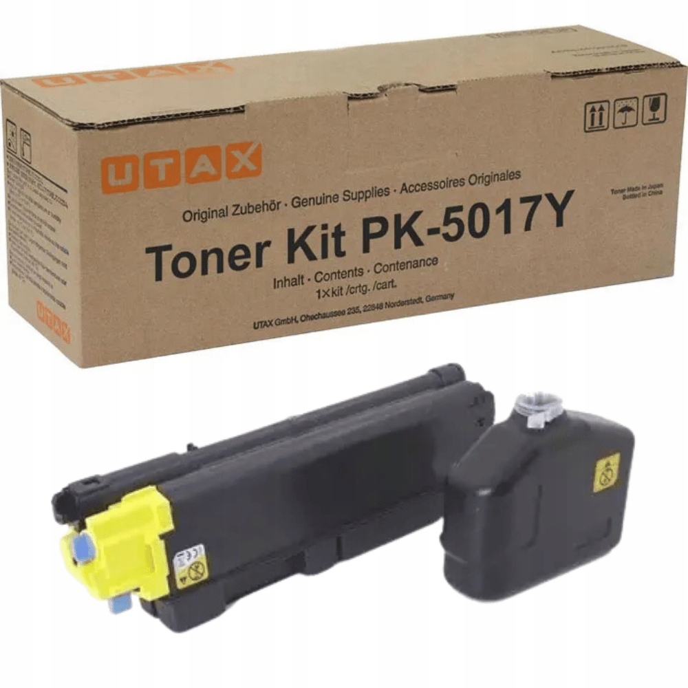 Nowy Toner 1T02TVAUT0 PK5017Y Yellow Utax P-C3062DN P-C3062i Mfp