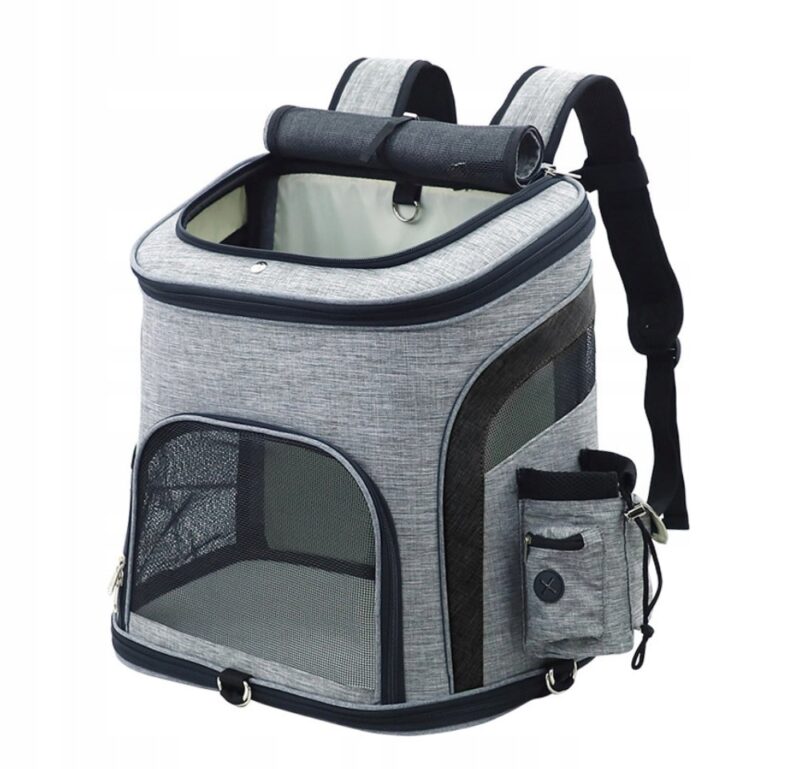 Batoh přepravka pro psa kočku L Černá Ps