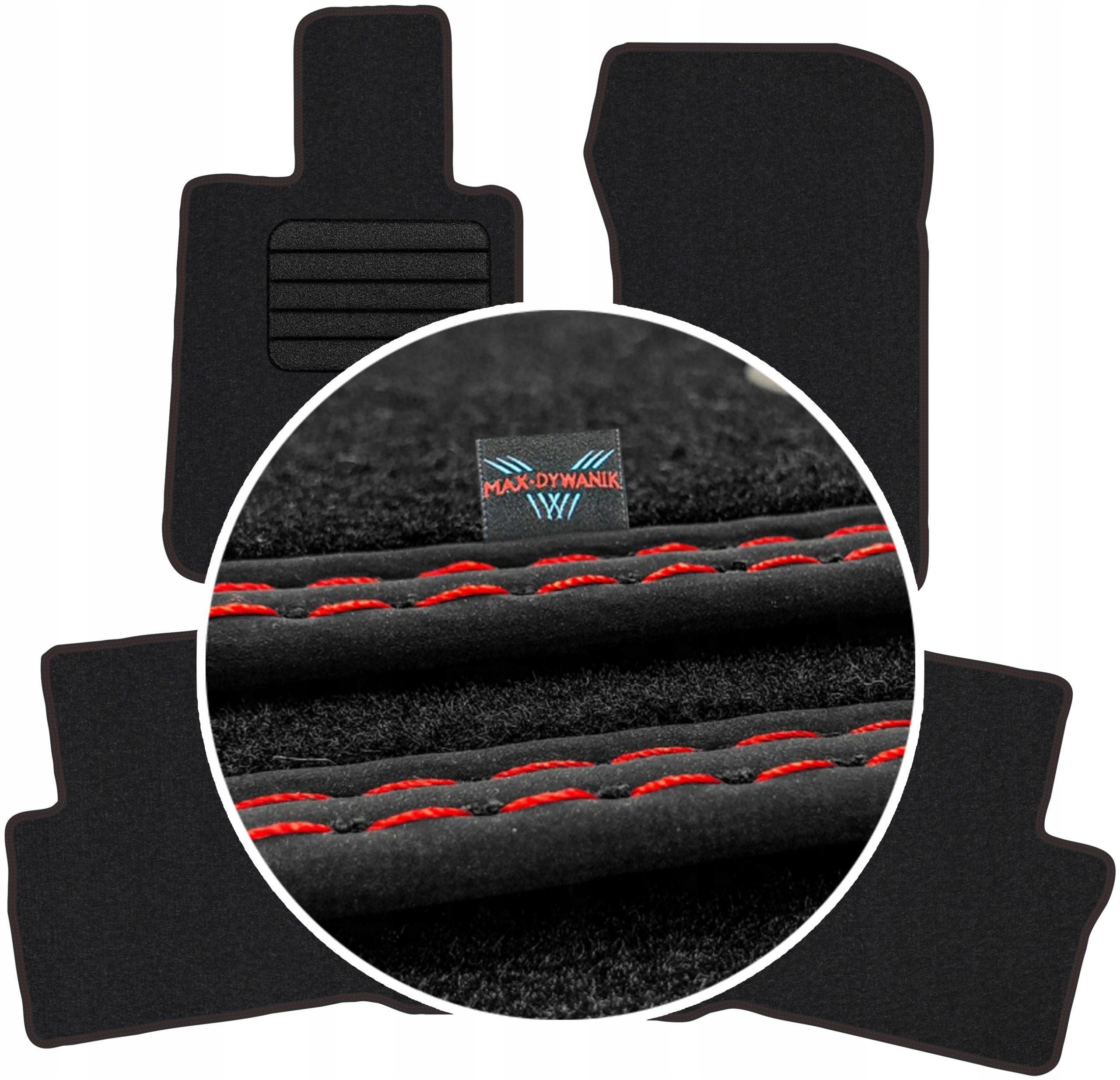 Килимки Max-Килимок велюрові 111207401500 3 el.