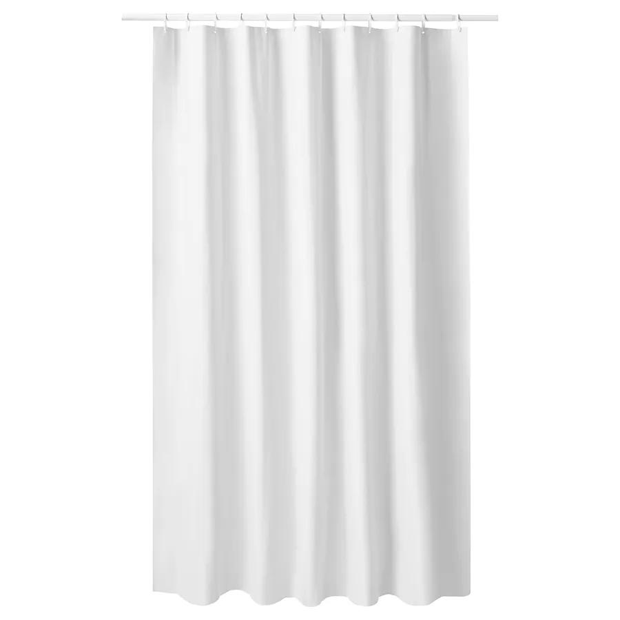 

Ikea Luddhagtorn Zasłona prysznicowa biały 180x200