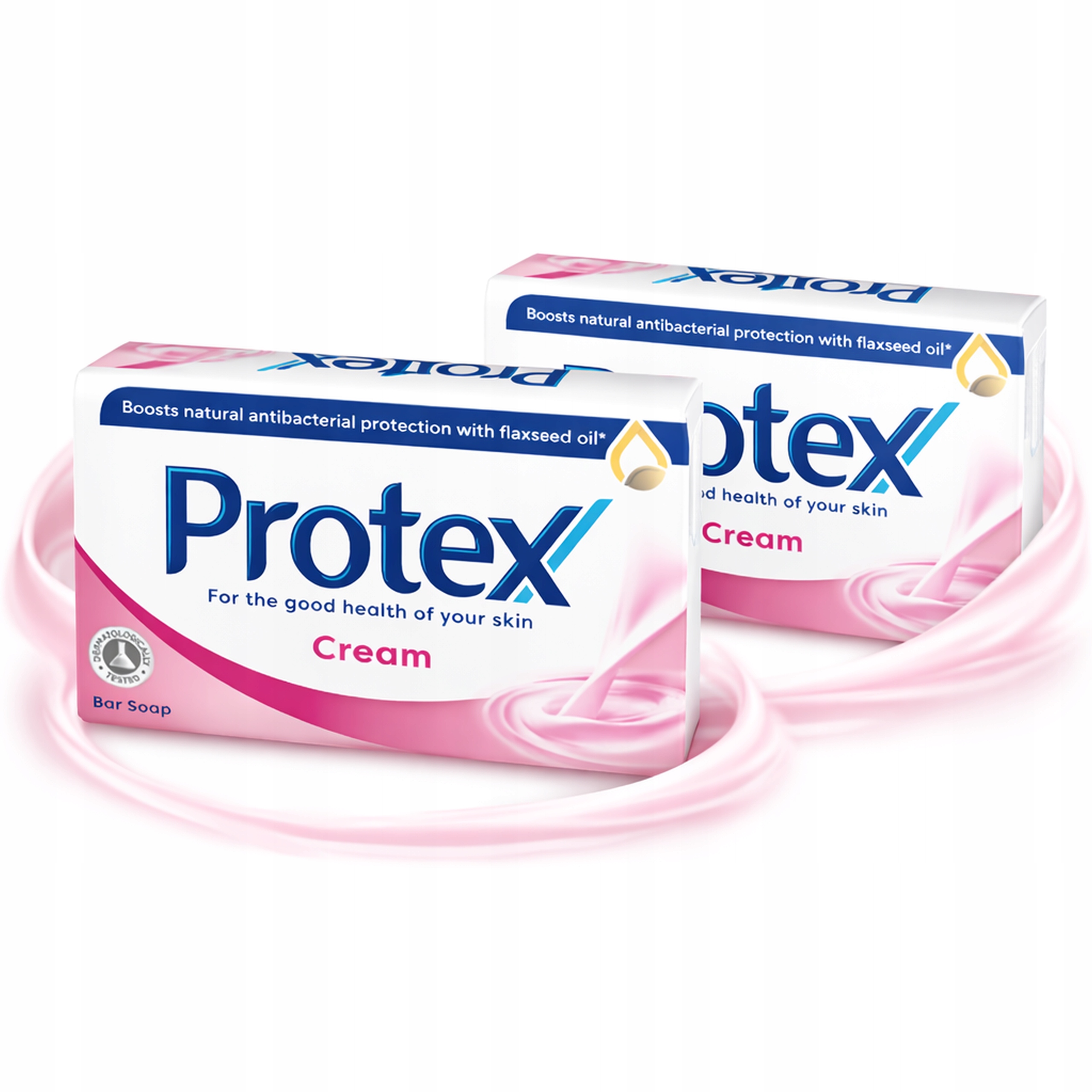 2x Mýdlo Protex Cream 90 g antibakteriální krémové – čistota a hydratace