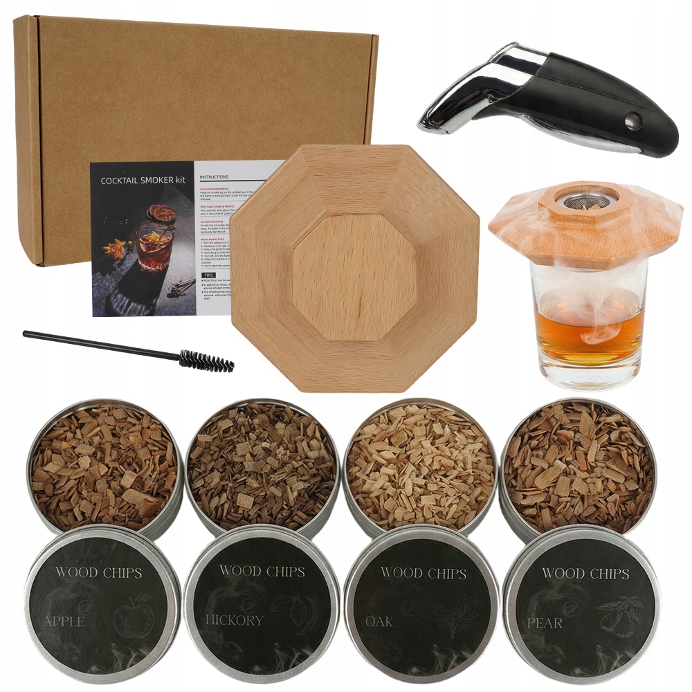 Sada Na Uzení Whisky Smoker Chlapce Hoblina Dárek Pro Muže