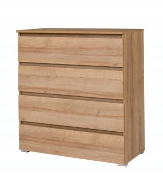 Komoda z szufladami 92cm Dąb Riviera KOSS04